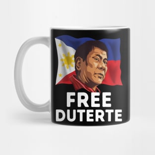 Free Duterte Supporter President Rodrigo Digong Philippines Mug